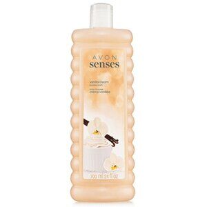 Avon Senses Vanilla Cream Bubble Bath - Avon Bubble Bath